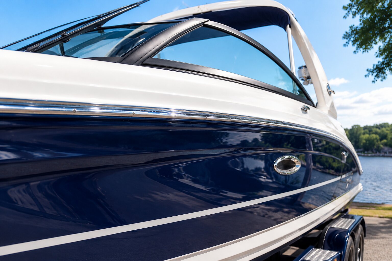 Boat hull ceramic coating