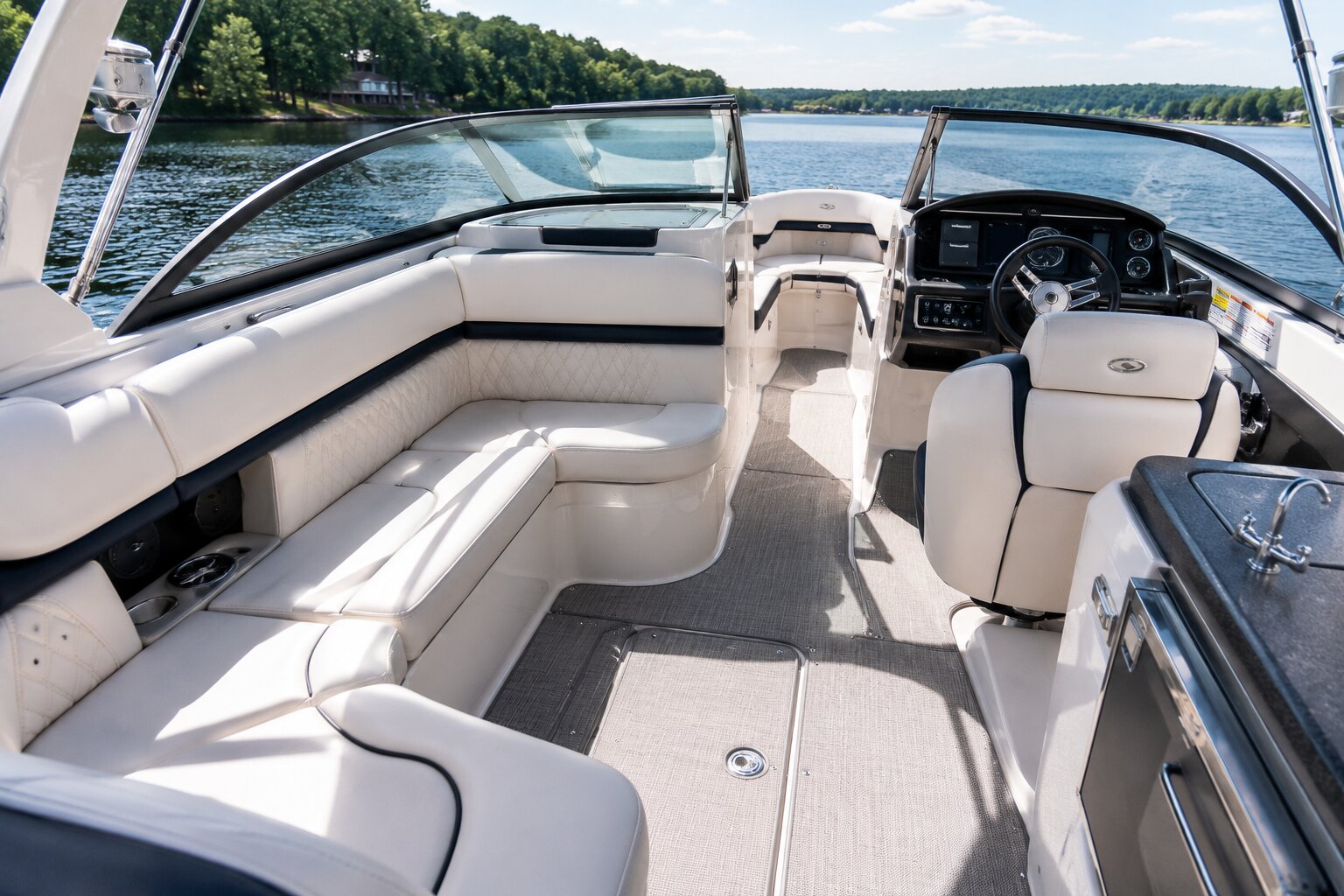 Boat interior detailing