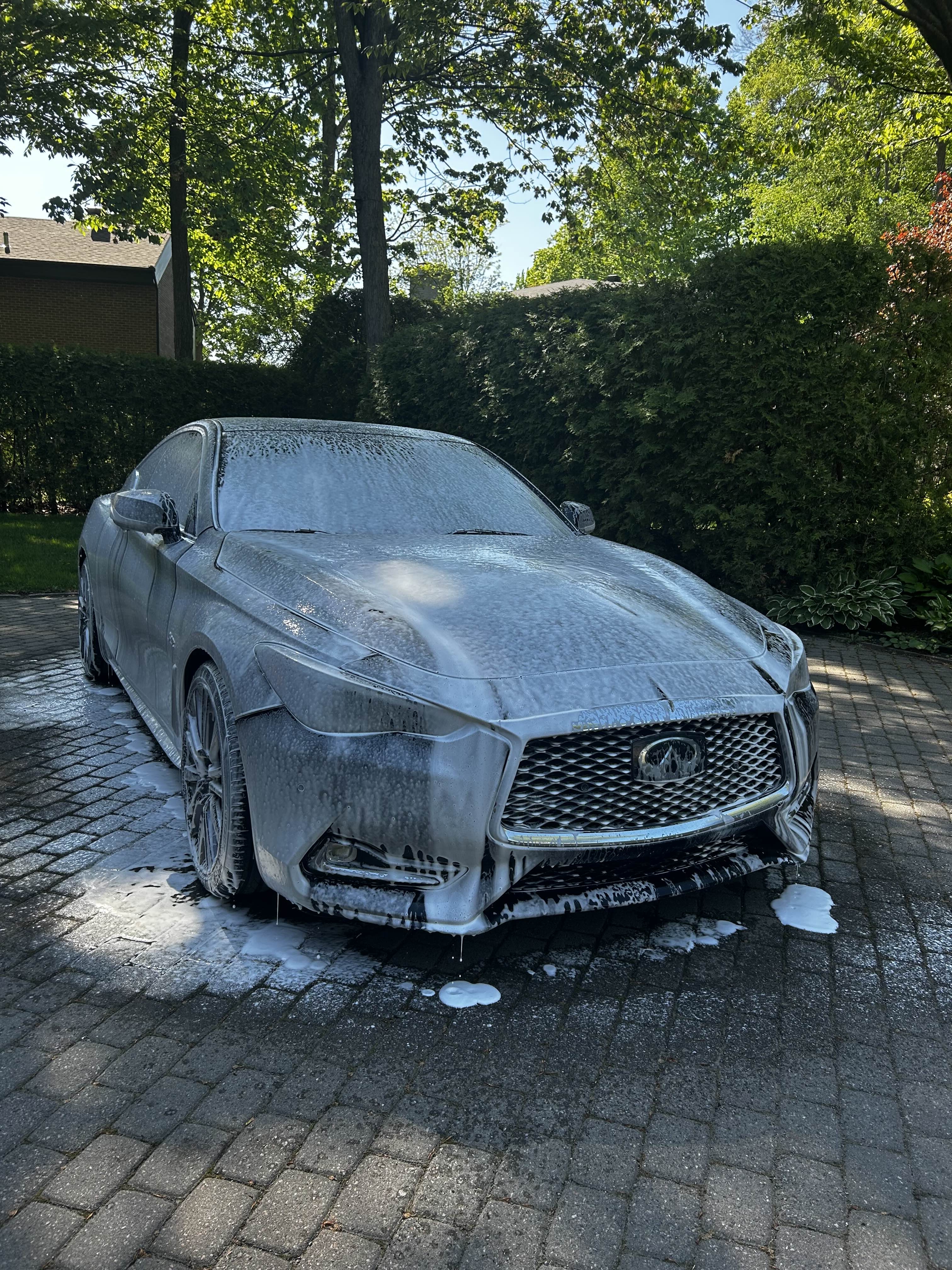 Car exterior exposed to Montreal weather